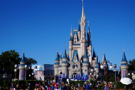 Walt disney world cinderella's castle magic kingdom photo