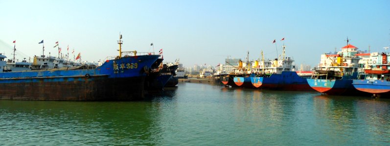 Haikou New Port various boats and ships 06
