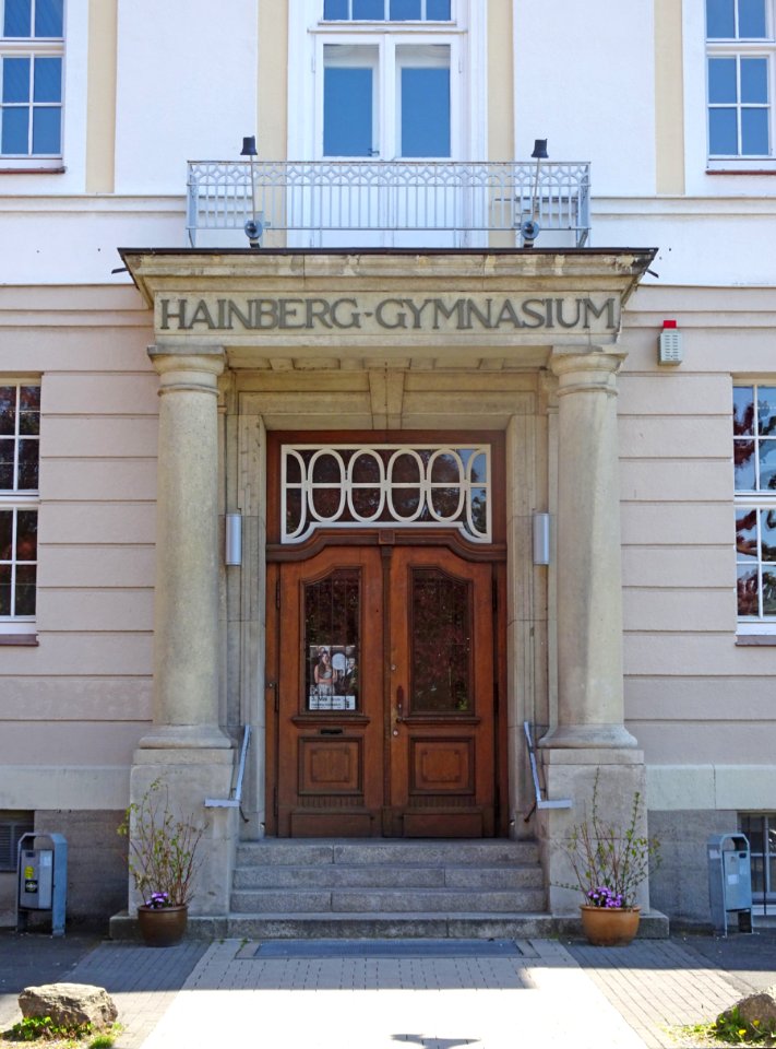 Hainberg-Gymnasium Göttingen Eingang