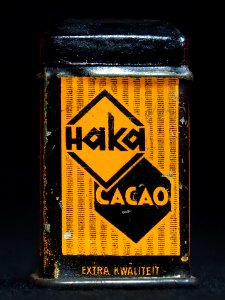 Haka cacao proef blikje, foto8