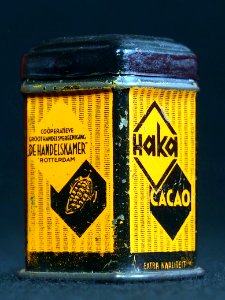 Haka cacao proef blikje, foto6