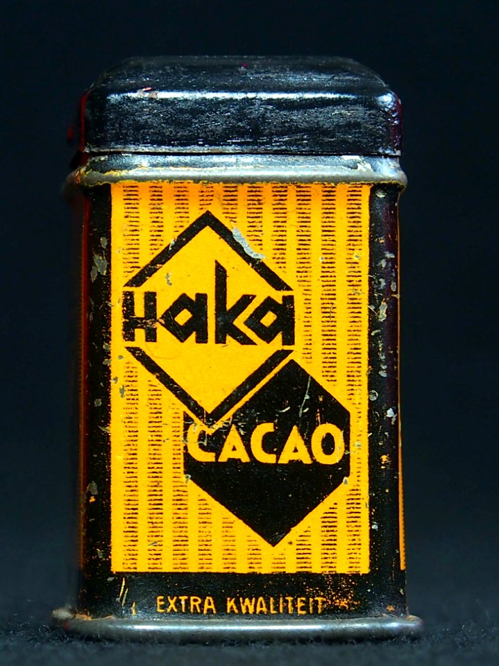 Haka cacao proef blikje, foto5