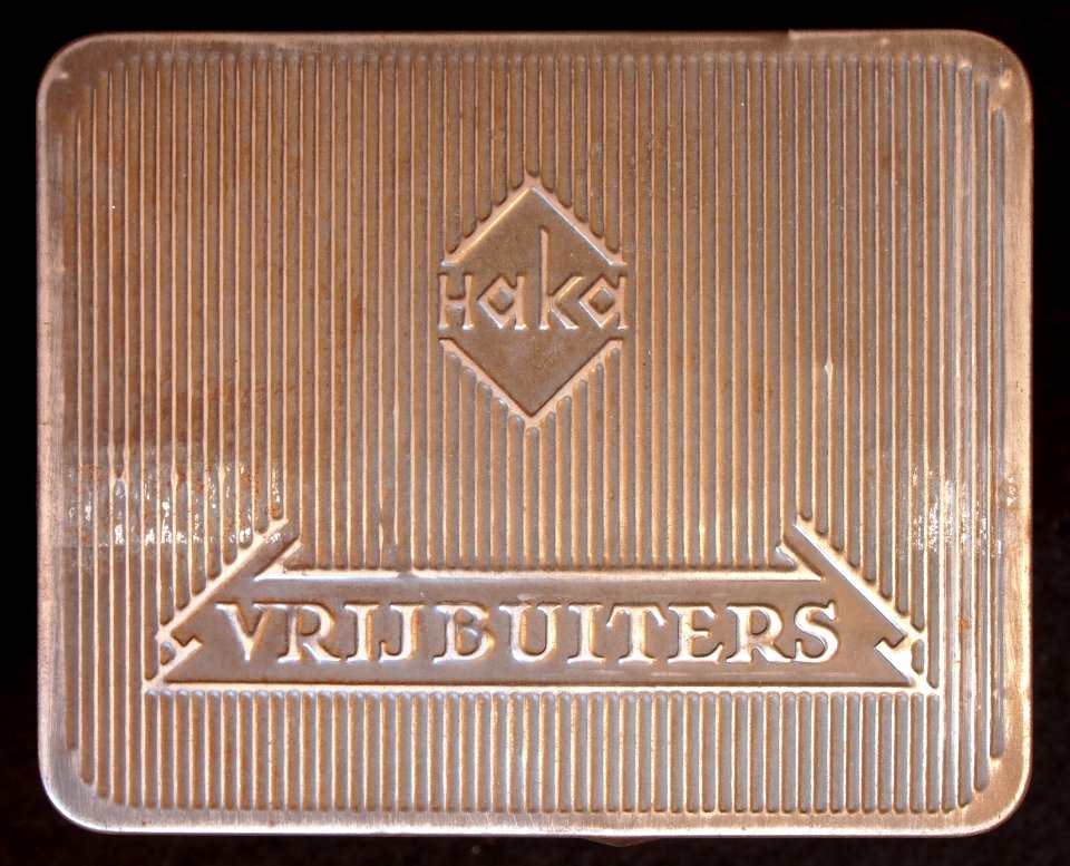 HAKA Vrijbuiters sigarenblikje