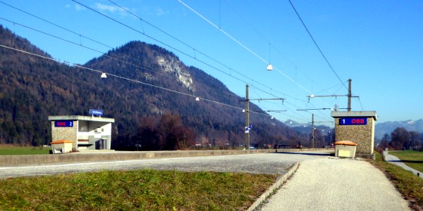 Haltepunkt Schaftenau, 2