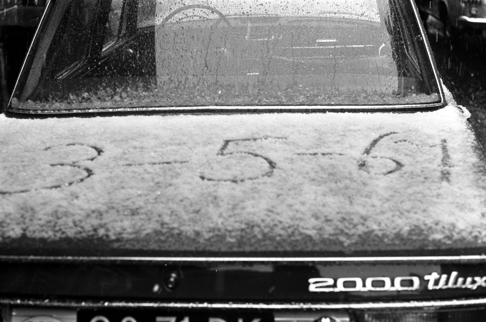 Hagelbuien in Amsterdam 03-05-1967, Bestanddeelnr 920-2983