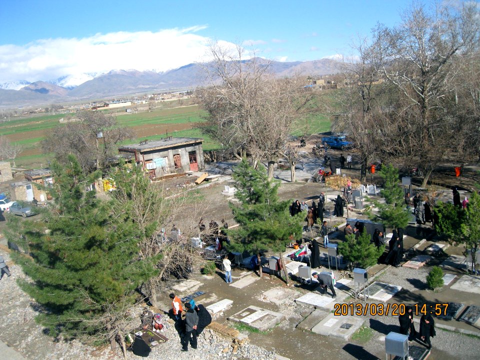 Hajjiabad, Zeberkhan, Nishapur - imamzadeh- mosque - cemetery 2