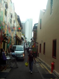 Haji Lane in Kampong Glam Singapore
