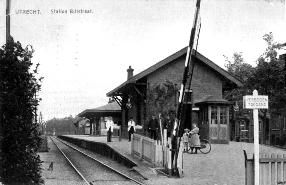 Halte Utrecht Biltstraat; circa 1913