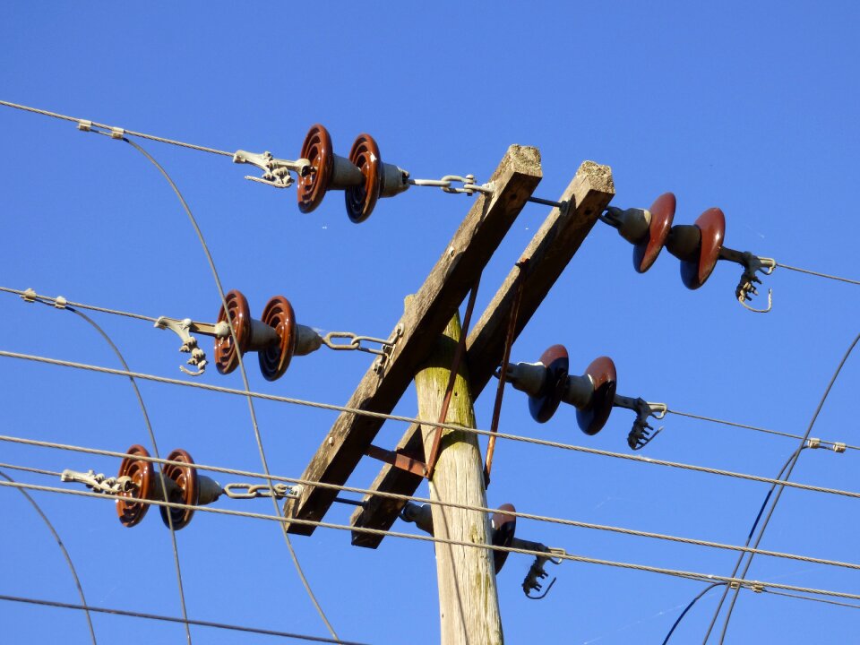 Hv electricity power lines