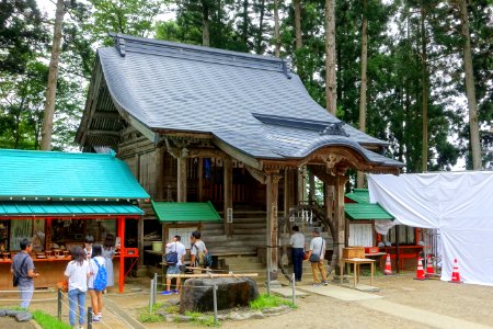 Hakusan-jinja - Chusonji, Hiraizumi, Iwate - DSC04936