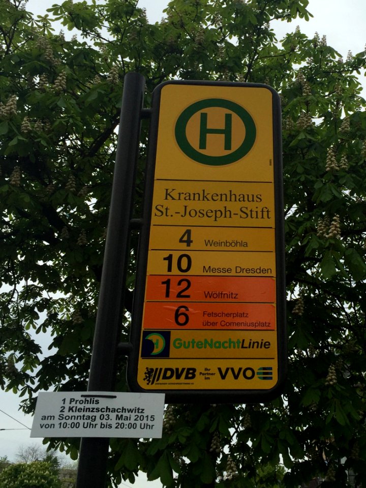 Haltestelle Dresden Krankenhaus St. Joseph Stift