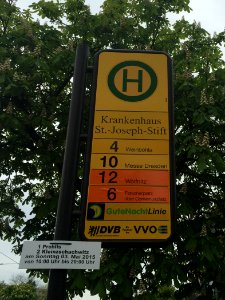 Haltestelle Dresden Krankenhaus St. Joseph Stift