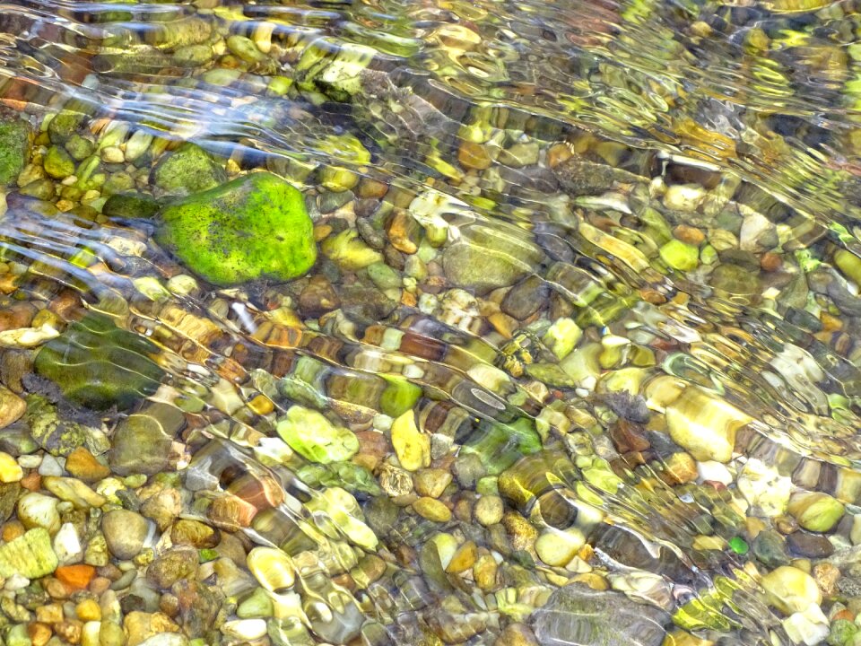 Stones water flow