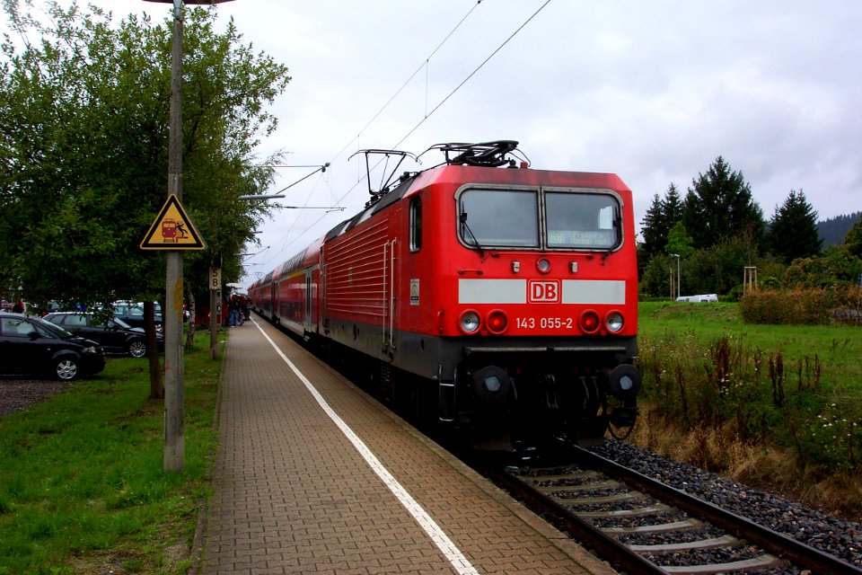 Haltepunkt Littenweiler der Höllentalbahn