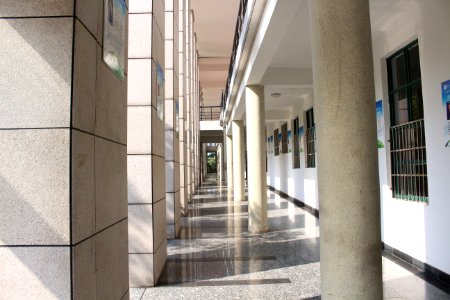 Hallway of No. 11e Building, Lishui University3