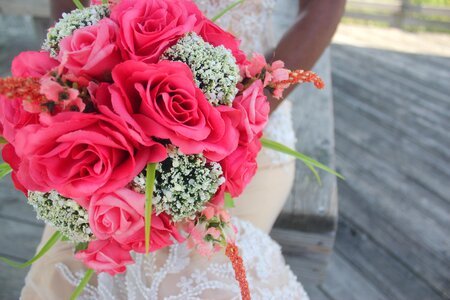 Wedding flowers love romance