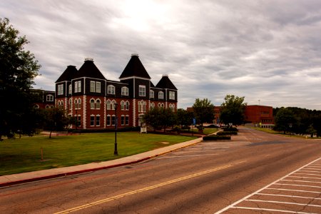Hale Hall Across Railroad Avenue