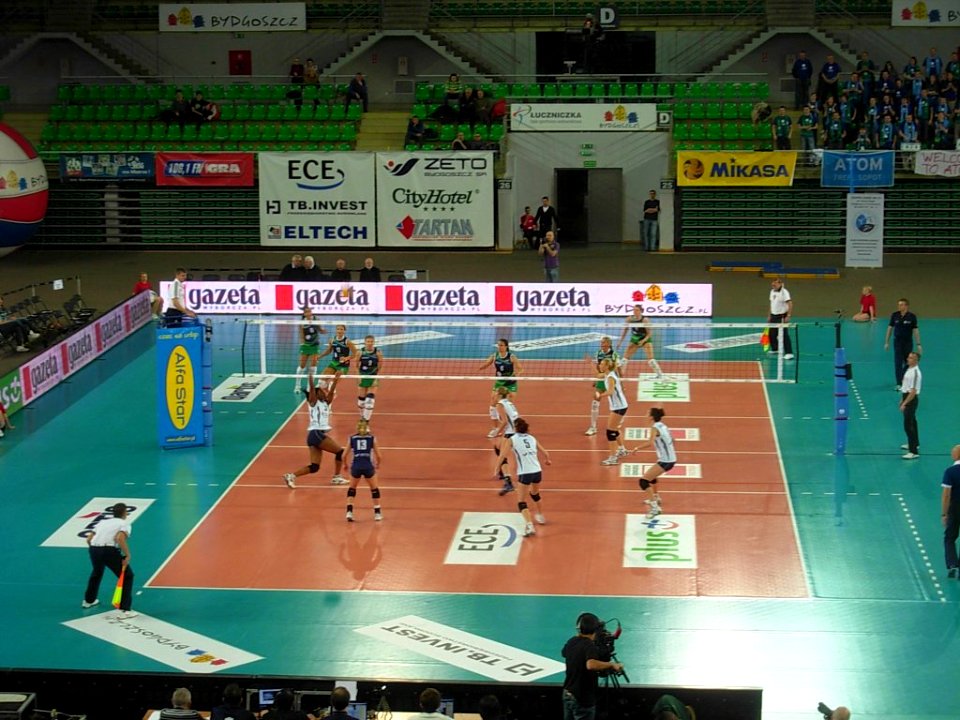 Hala Łuczniczka Pałac Bydg -Trefl Sopot 26-11-11 h