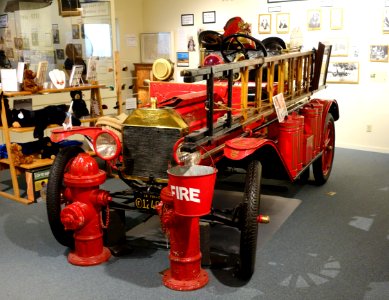 Hallock Chemical Fire Engine - Mount Shasta Sisson Museum - DSC02833
