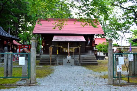 Hakusan-jinja (Sendai) haiden