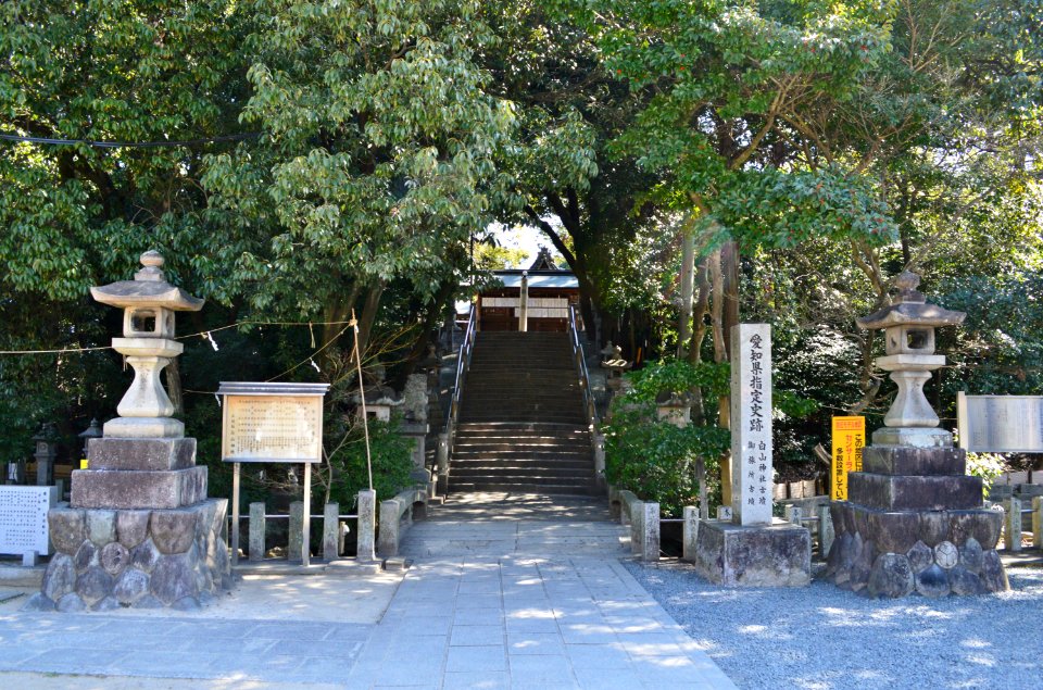 Hakusan-jinja (Futago, Kasugai), sandou