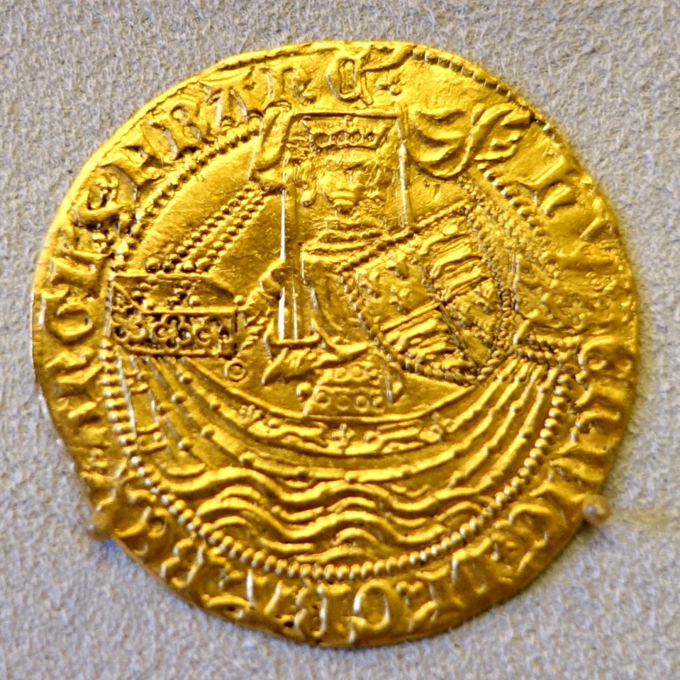Half Noble, Henry VI, 1422-1461 - Bode-Museum - DSC02743