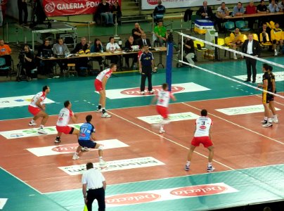 Hala Łuczniczka Delecta Bydg - Skra Bełchatów 28-11-09 d