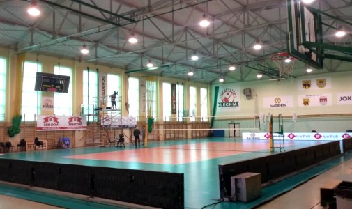 Hala sportowa przy Gastronomiku (ZSP2 im. Staszica) w Tomaszowie Mazowieckim