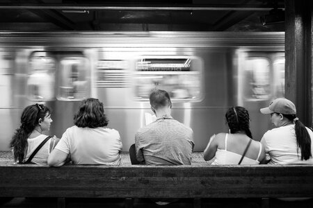 Woman lonely alone photo