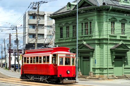 Hakodate city car 39 in Suehirotyo