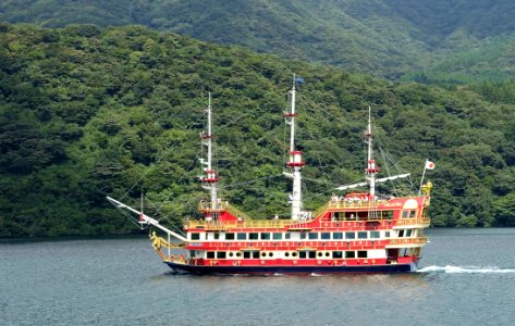 Hakone Pirate Ship - Hakone, Japan - DSC05415