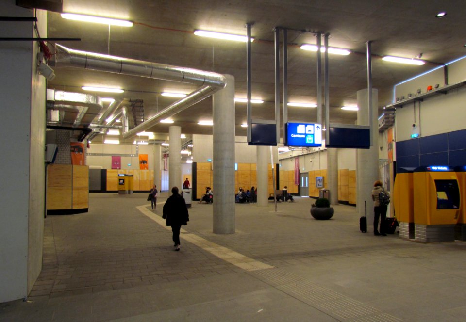 Hal perrontunnel Station Arnhem