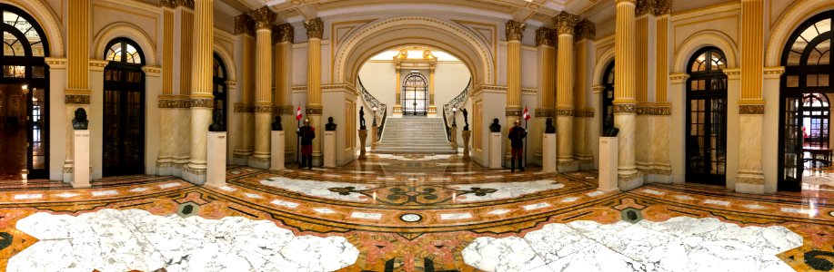 Great Hall - Government Palace of Peru