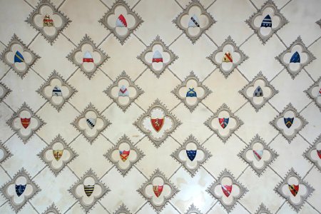 Great hall ceiling - Lacock Abbey - Wiltshire, England - DSC00966