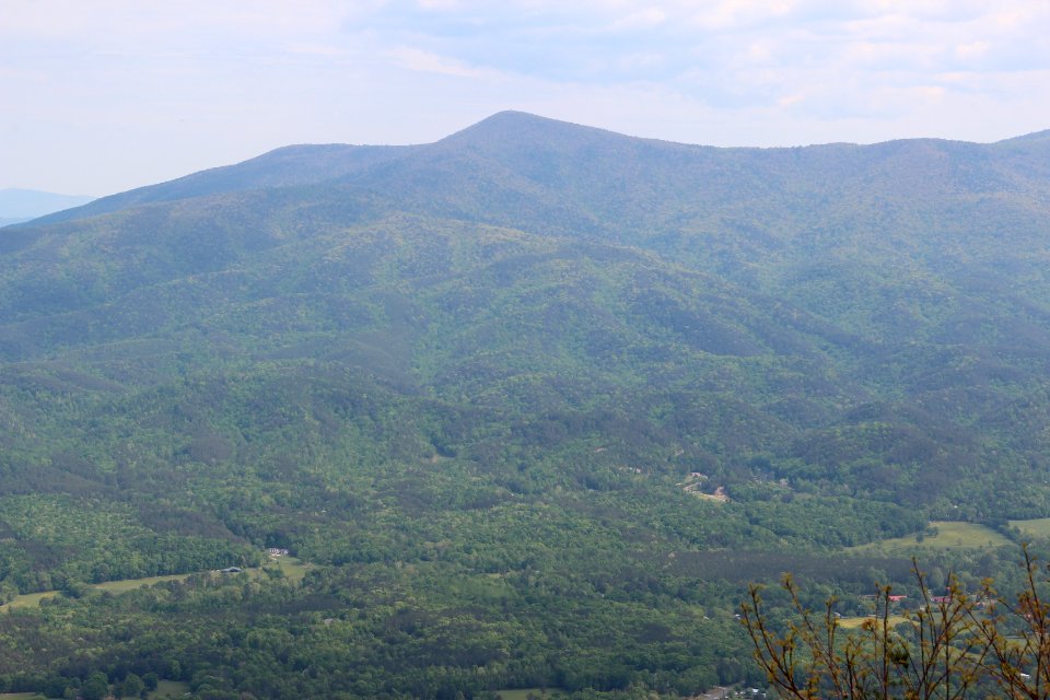 Grassy Mountain viewed from Fort Mountain