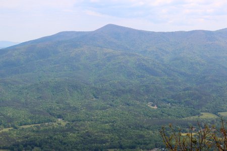 Grassy Mountain viewed from Fort Mountain
