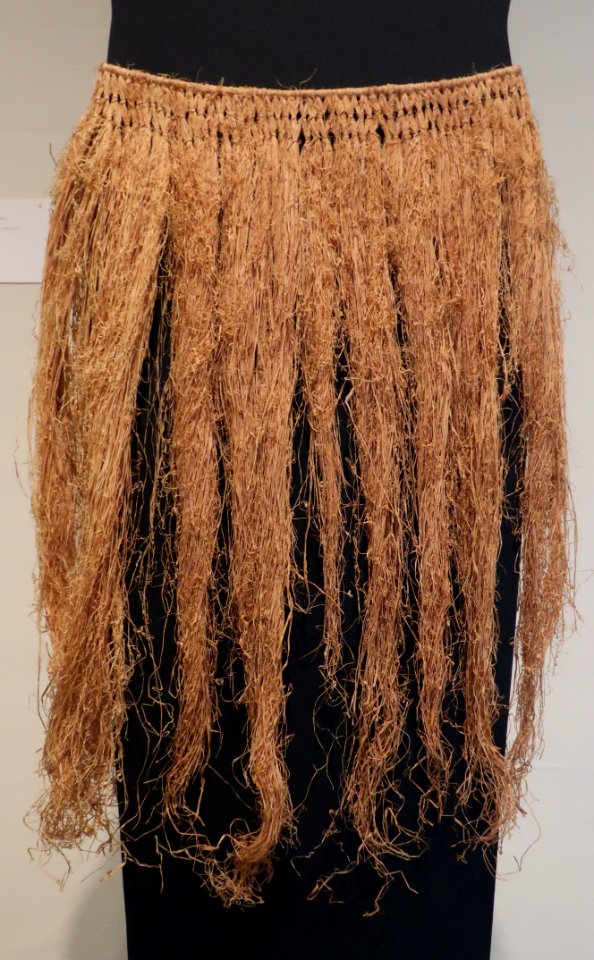 Grass skirt from Hawaii, mid-20th century, private collection