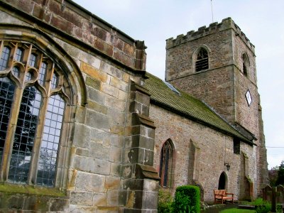 Great Mitton church, north side