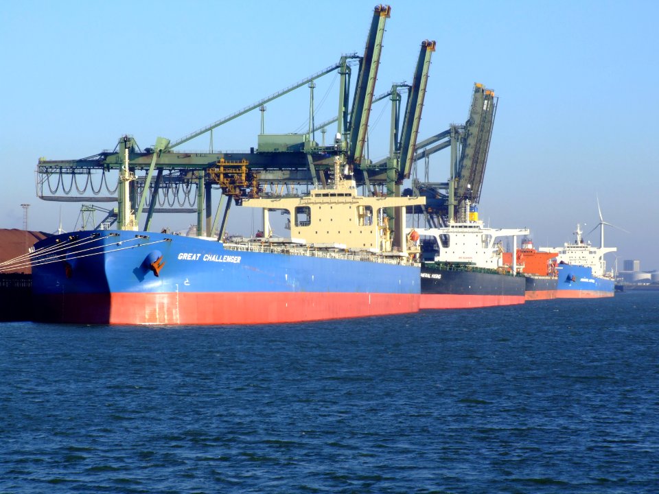 Great Challenger - IMO 9301067, Mineral Viking, Power Loong & Anangel Happiness, Mississippi harbour