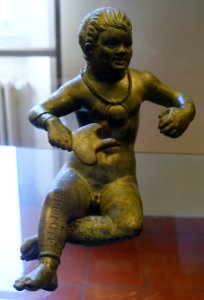 Graziani Putto, found at Sanguineto, Lake Trasimento, first half of 2nd century BC, bronze, inv. 12107 - Museo Gregoriano Etrusco - Vatican Museums - DSC01165