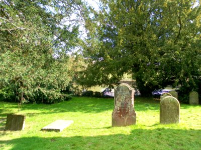 Graves at Stanmer Church (April 2013) (1)