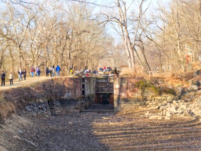 Great Falls Feeder Culvert and Lock 18 on Chesapeake and Ohio Canal