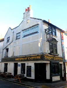 Great Eastern pub, 103 Trafalgar Street, North Laine, Brighton (January 2014)