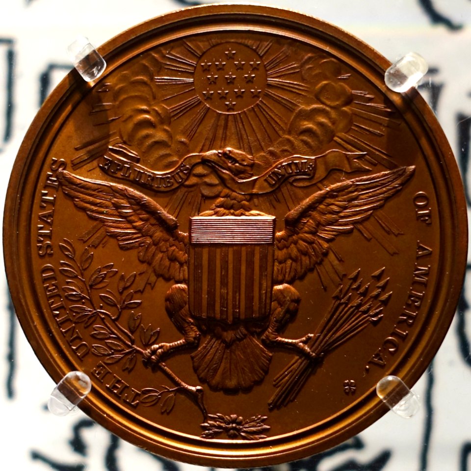 Great Seal of the United States, c. 1782 - National Museum of American History - DSC05352