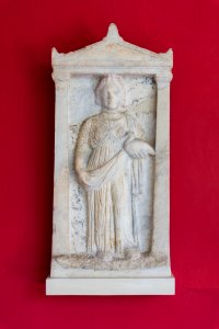 Grave stelle marble NAMA 892 Athens Greece