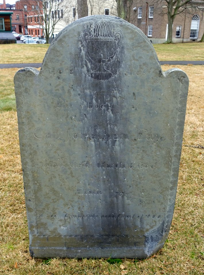 Gravestone - Memorial Cemetery - Westborough, Massachusetts - DSC05070
