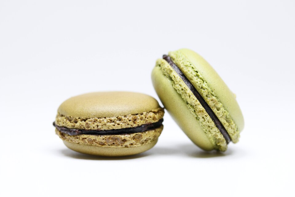 Gourmet macaron biscuit