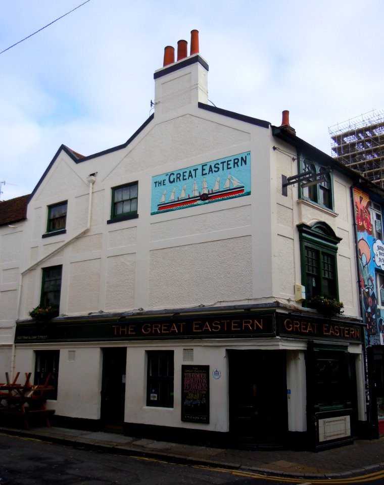 Great Eastern pub, 103 Trafalgar Street, North Laine, Brighton (January 2015)