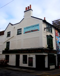Great Eastern pub, 103 Trafalgar Street, North Laine, Brighton (January 2015)