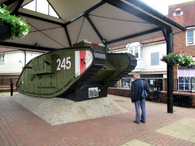 Great War tank, Ashford photo